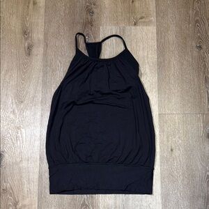 Lululemon Black Tanktop with built in bra